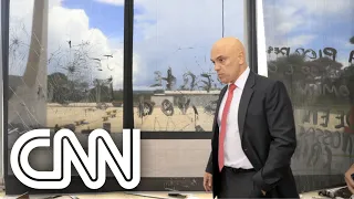 Moraes nega pedido para suspender posse de deputados por suposta relação com atos criminosos | LIVE