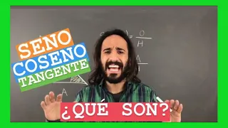 ¿ Qué son VERDADERAMENTE el SENO , COSENO y la TANGENTE ? | CURSO de TRIGONOMETRIA Clase #1