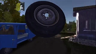 My Summer Car- где взять колеса / Едем за колесами /заброшка