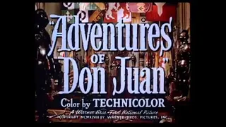 Adventures Of Don Juan (1948) - Original Theatrical Trailer - (WB - 1948)