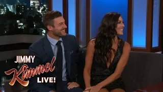 Jimmy Kimmel Interviews Bachelorette Becca & Fiancé Garrett