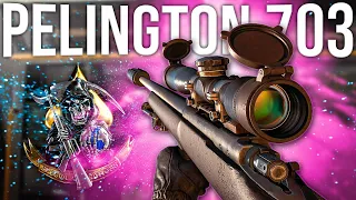 THE PELINGTON 703 IS AMAZING! Black Ops Cold War Sniping gameplay!!