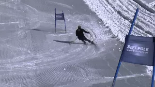 Instruktor narciarki Tadeusz Skowronski slalom gigant 2015