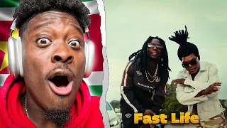 YoungBoss x Lil Young - Fast Life (Official videoclip) 🇸🇷🔥 REACTION