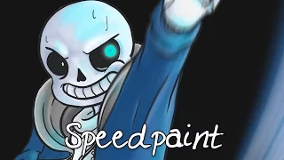 【 Drawing timelapse】★ Sans from UNDERTALE