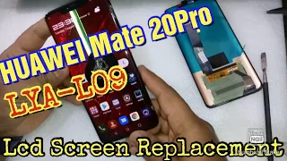 HUAWEI Mate 20Pro (LYA-L29) LCD SCREEN REPLACEMENT with Fingerprint Stripe