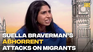 Just Suella Braverman being deplorable towards asylum seekers