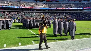 2022 West Point March-On at Army-Navy Game From Field by #CaMMVets Media