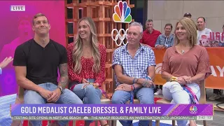 Caeleb Dressel on Today: Caeleb's reunion with family