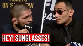 Khabib Nurmagomedov: 'what is this? Oxford??!'