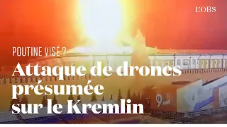 Guerre en Ukraine : le Kremlin cible d'une présumée attaque de drones