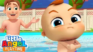 No No Swimming Song | Fun Sing Along Songs by Little Angel Playtime