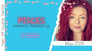 Pisces Tarot - Love Is Here And You're Not Sure You Want It| May 2024 Tarot