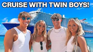 CRUISE with TWIN BOYS we just met...