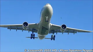 Ita Airways (ex Alitalia) Airbus A330-202 / Awesome Landing @ Naples Capodichino Airport RWY 24