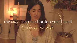 ASMR Breathing for Sleep Meditation (Fall Asleep Fast 😴, Guided Meditation for Sleep)