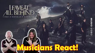 Musicians react to hearing F.HERO x BODYSLAM x BABYMETAL - LEAVE IT ALL BEHIND [Official MV]