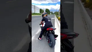 Gsxr 750 Full System Exhaust Start Up[Wheelie]