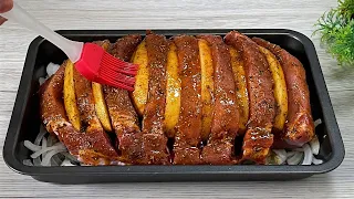 My family tried such a pork in the oven for the first time.