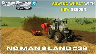 No Man's Land #38 - FS22 Timelapse - Sowing & Rolling Wheat, Forestry