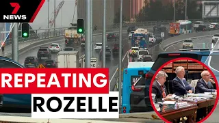 Chaotic Rozelle Interchange to be repeated in North Sydney | 7 News Australia