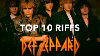 Top 10 Def Leppard Riffs