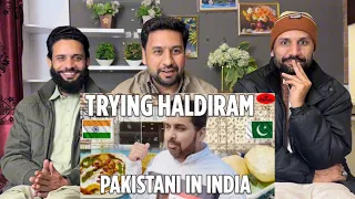 Haldiram food / Dehli Food/ Pakistani visiting india 🇮🇳 🇵🇰