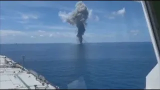 У берегов Индонезии взорвался нефтяной танкер Pablo
