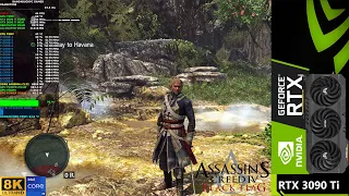 Assassin's Creed IV Black Flag Very High Settings 8K | RTX 3090 Ti | i9 12900K 5.2GHz