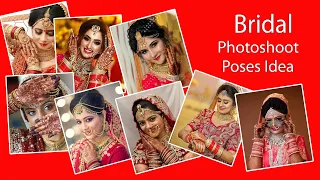 dulhan pic photo pose Indian Bridal Best Portrait Photoshoot Idea | Wedding Bridal Portrait