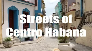 Streets of Centro Habana, Cuba - 4K UHD - Virtual Trip