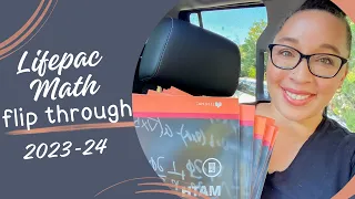 Lifepac Math 6 Flip-Through & Review // Homeschool Math Curriculum 2023-24