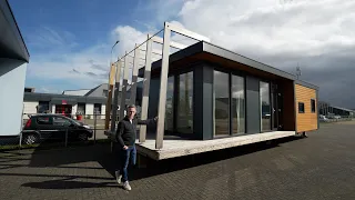 TINYHOUSE DISCOUNT 2023: 3 ZKB Grundriss mit XXL Bad. GEG Baugenehmigung möglich. #tinyhouse