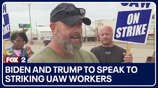 Biden and Trump to speak to striking UAW workers