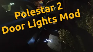 Polestar 2 Door Lights modification