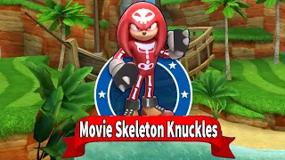 Sonic Dash Movie Skeleton Knuckles Unlocked Spooky Halloween Mod - All 60 Characters Unlocked Update