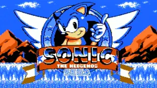 Sonic the Hedgehog NES Improvement Vol. 2 (V1.5) - Full Longplay on Famiclone Hardware