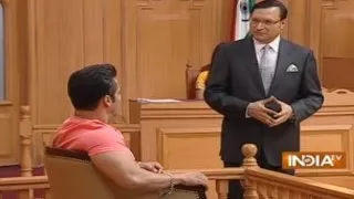 Salman Khan Asks Rajat Sharma about His Life's Struggles in Aap Ki Adalat