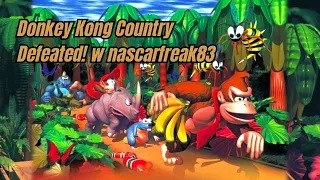 Donkey Kong Country (SNES) Defeated! w/ nascarfreak83