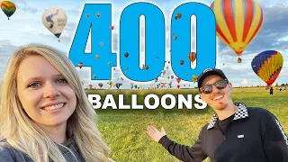 FLYING With 400+ HOT AIR BALLOONS  In France - Grand Est Mondial Air Ballons