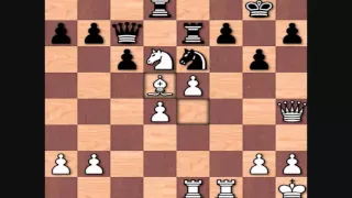 Mikhail Botvinnik vs Paul Keres, 1952 USSR Championship