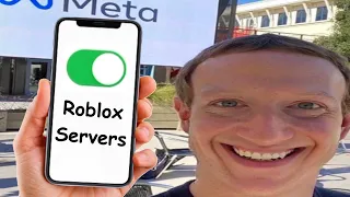 “turn off the roblox servers”