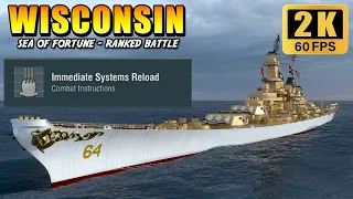 Battleship Wisconsin - American Tier 10 BB with Supership abilities