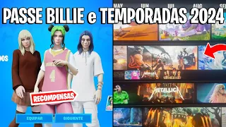 FORTNITE - PASSE BILLIE EILISH, VAZOU CAPÍTULO 5 e EVENTOS 2024?