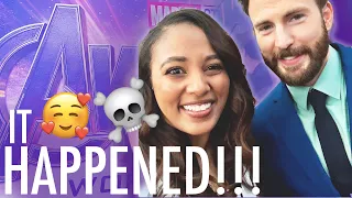 ☠ I met Chris Evans at the Avengers Endgame Premiere! ☠