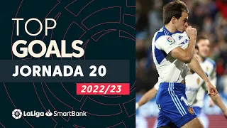 All goals Matchday 20 LaLiga SmartBank 2022/2023