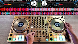 Pro DJ Does 20 Minute EDM Mix on Gold DDJ-1000!