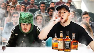 Drinking Alcohol in University Lectures PRANK