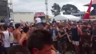 Stereosonic 2014 - Adelaide - Skrillex Moshpit 1