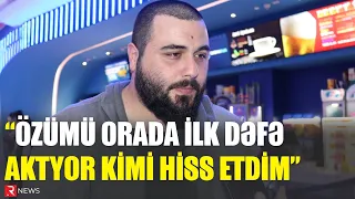 “Özümü orada ilk dəfə aktyor kimi hiss etdim” - Cavidan Novruz - RTV